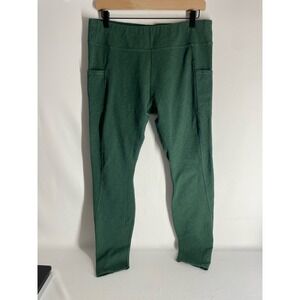 Pact Green Organic Cotton Leggings Full Length Size XL